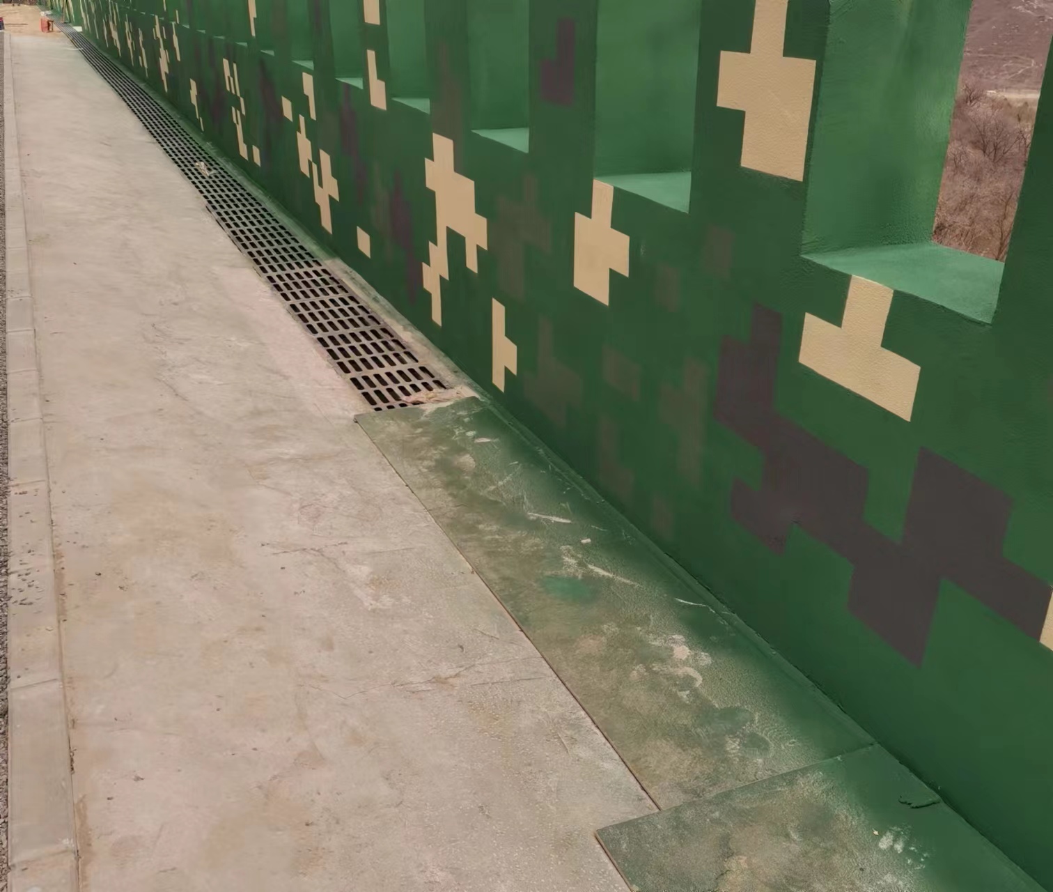 静安围墙迷彩喷涂,数迷彩漆